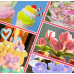 Pink Pipe Cleaners,500pcs in 5 Colors, Chenille Stems for Art and Craft Projects,Flower DIY Decorations