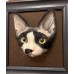 Head Pet Portraits Handmade 3D Dogs Wool Needle Felt Portraits with Wooden Frame | PetsMatter Solid&Bicolor Head Pet Portraits Handmade 3D Dogs Wool Needle Felt Portraits with Wooden Frame | PetsMatter Solid&Bicolor