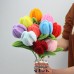 10 PCS * Handmade Pipe Cleaner Fat Tulip Flower Green Leaves Artificial Simulation Flower Indoor Home Desktop Party Wedding Decor 10 PCS * Handmade Pipe Cleaner Fat Tulip Flower Green Leaves Artificial Simulation Flower Indoor Home Desktop Party Wedding Decor