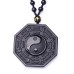 Black Obsidian Tao Sig Necklace