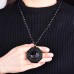Black Obsidian Tao Sig Necklace