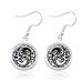 Tao Sig Dragon Dangle Earrings