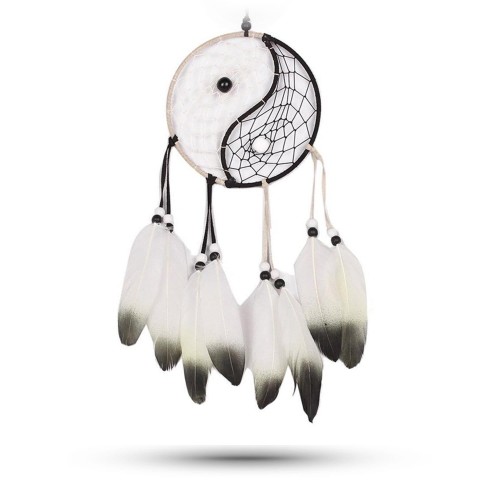 Dream Catcher White Feathers