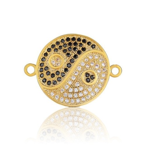 Gold Tao Sig Charm