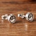 Sterling Silver Tao Sig Earrings
