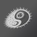 Sun and Moon Car Sticker