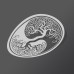 Tao Sig Tree of Life Car Sticker