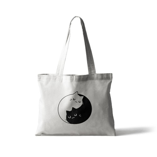 Tao Sig Cat Tote Bag