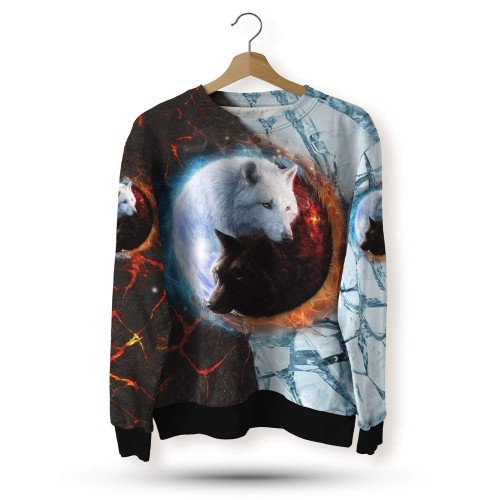 Tao Sig Fire Ice Wolf Sweater