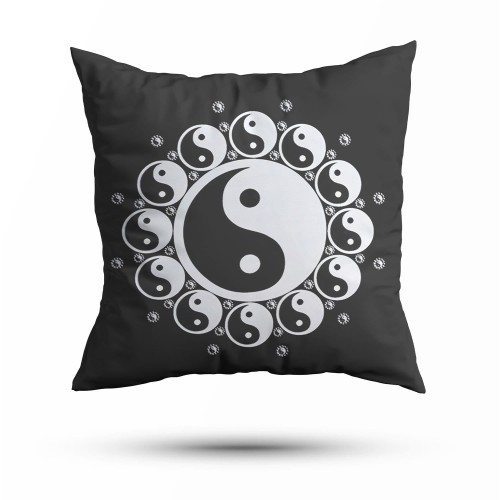 Tao Sig Throw Pillow