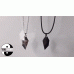 2 Pieces Magnetic Heart Necklace
