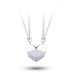 2 Pieces Magnetic Heart Necklace