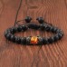 Yin Yang Healing Amber Bracelet