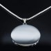 Black and White Feather Necklace