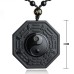 Black Obsidian Yin Yang Necklace
