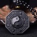 Black Obsidian Yin Yang Necklace