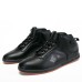 Black Yin Yang Shoes for Winter