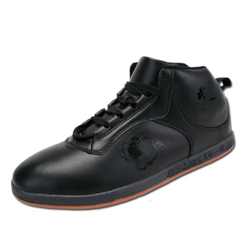 Black Yin Yang Shoes for Winter
