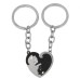 Cat Yin Yang Keychain