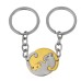 Cat Yin Yang Keychain