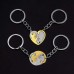 Cat Yin Yang Keychain