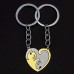 Cat Yin Yang Keychain