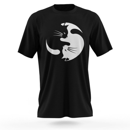 Cat Yin Yang T-Shirt