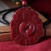 Chinese Cinnabar Necklace