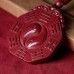 Chinese Cinnabar Necklace