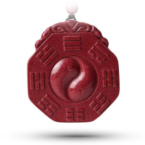 Chinese Cinnabar Necklace