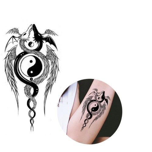 Chinese Dragon Temporary Tattoo