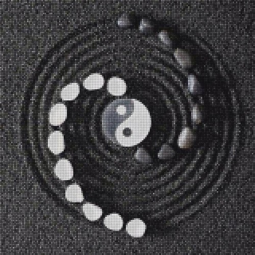 Diamond Painting Yin Yang Stones