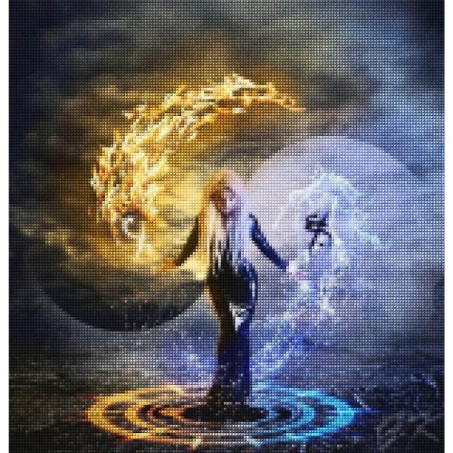 Yin Yang Diamond Painting Women