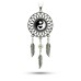 Yin Yang Dog Dream Catcher