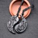 Dragon and Phoenix Couple Necklace