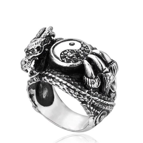 Dragon Claw Steel Ring