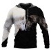 Dual Wolf Hoodie