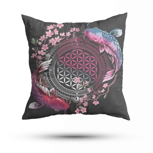 Flower of Life Pillow Case