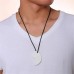 Half Yin Yang Necklace