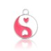 Yin Yang Heart Charms (10 Pieces)