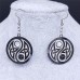 Yin Yang Irish Knot Earrings