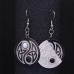 Yin Yang Irish Knot Earrings