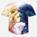 King of the Jungle Yin Yang T-Shirt