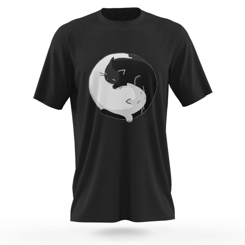 Kittens Yin Yang T-Shirt