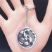 Yin Yang Koi Fish Keychain