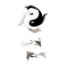 Koi Fish Temporary Tattoo