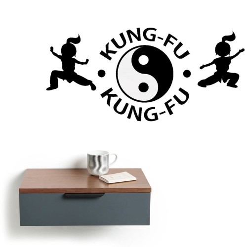Kung-Fu Wall Decal