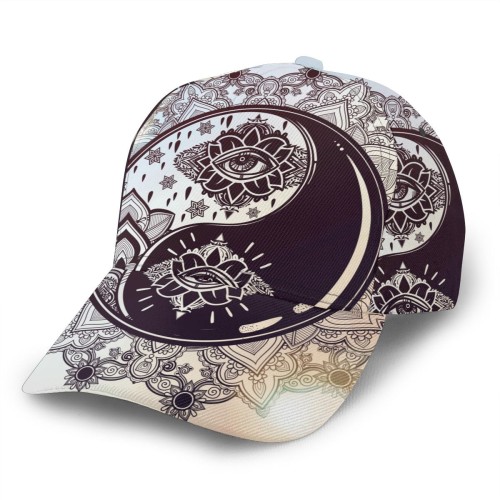 Yin Yang Mandala Hat