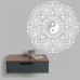 Mandala Yin Yang Wall Art Design