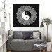 Mandala Yin Yang Tapestry